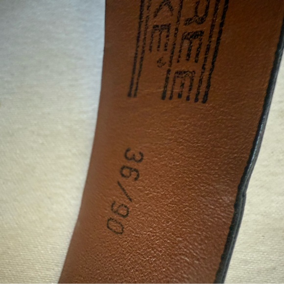 ROUNDTREE and YORKE men’s full grain leather belt NWOT size 36 - Picture 5 of 7